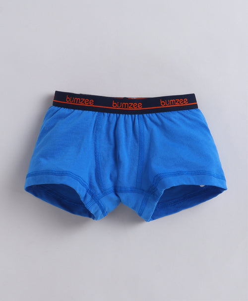 Black & Blue Boys Compact Cotton Trunks Pack of 3