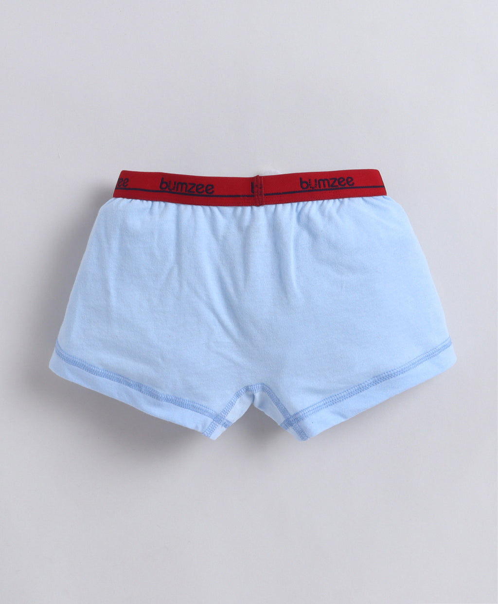 Bumzee Black & Blue Trunks, Pack of 3, Compact Cotton