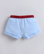 Bumzee Black & Blue Trunks, Pack of 3, Compact Cotton