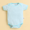 Mint & White Boys Half Sleeves Bodysuit Pack Of 3
