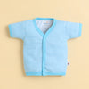 Girls Half Sleeves Jabla Blue & White Pack of 3