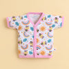 Girls Half Sleeves Jabla Pink & White Pack of 3