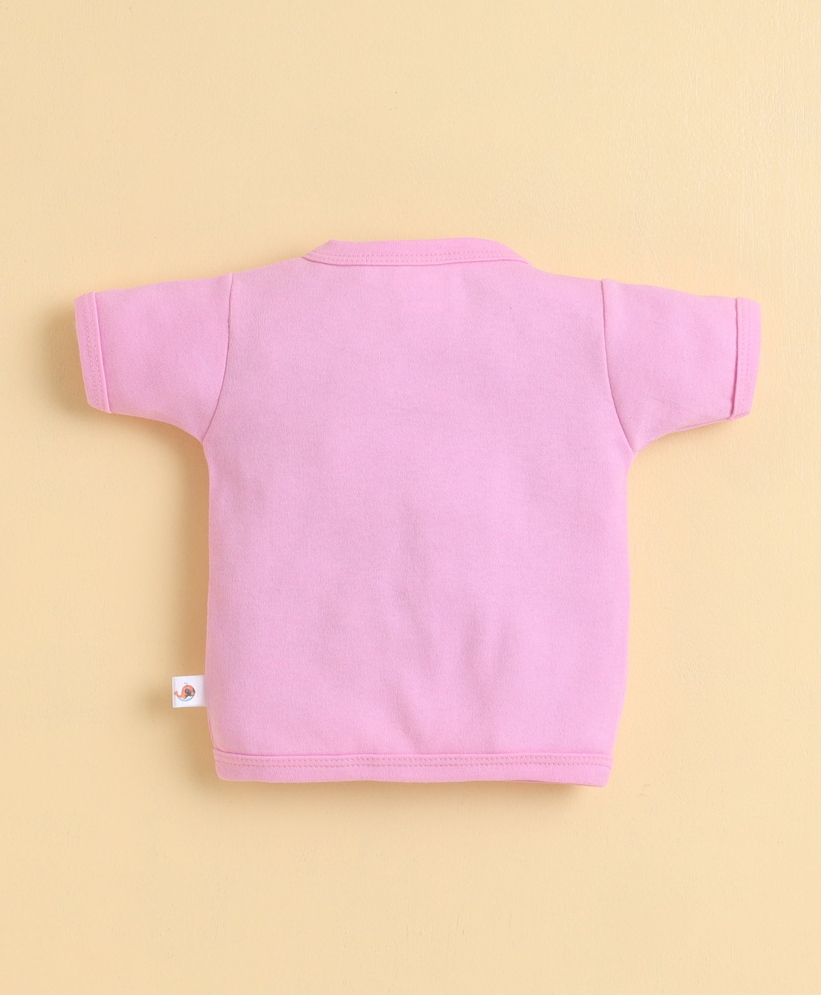 Girls Half Sleeves Jabla Pink & White Pack of 3