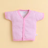 Girls Half Sleeves Jabla Pink & White Pack of 3