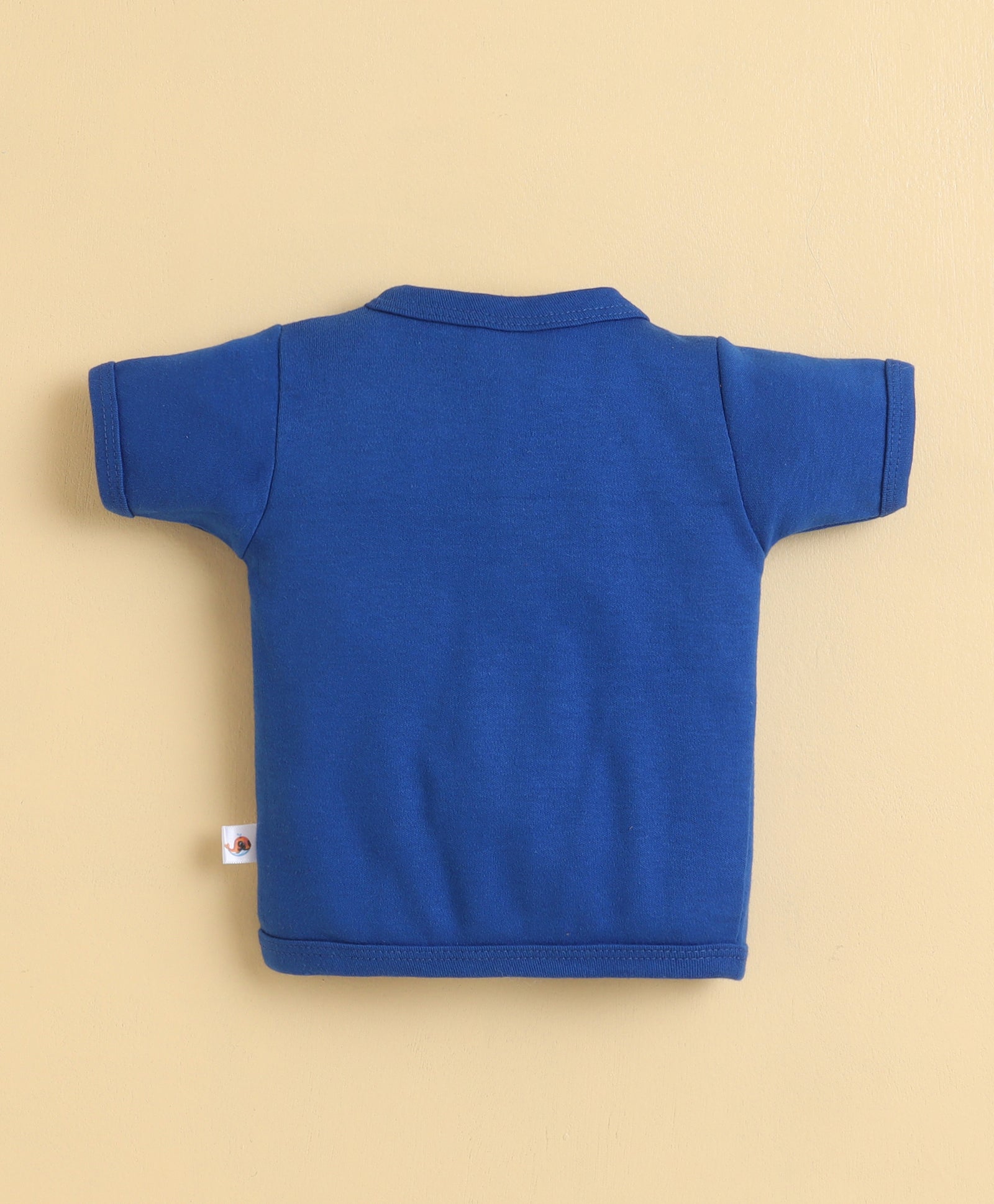 Boys Half Sleeves Jabla Royal Blue & White Pack of 3