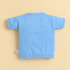 Boys Half Sleeves Jabla Sky Blue & White Pack of 3