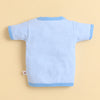 Boys Half Sleeves Jabla Sky Blue & White Pack of 3