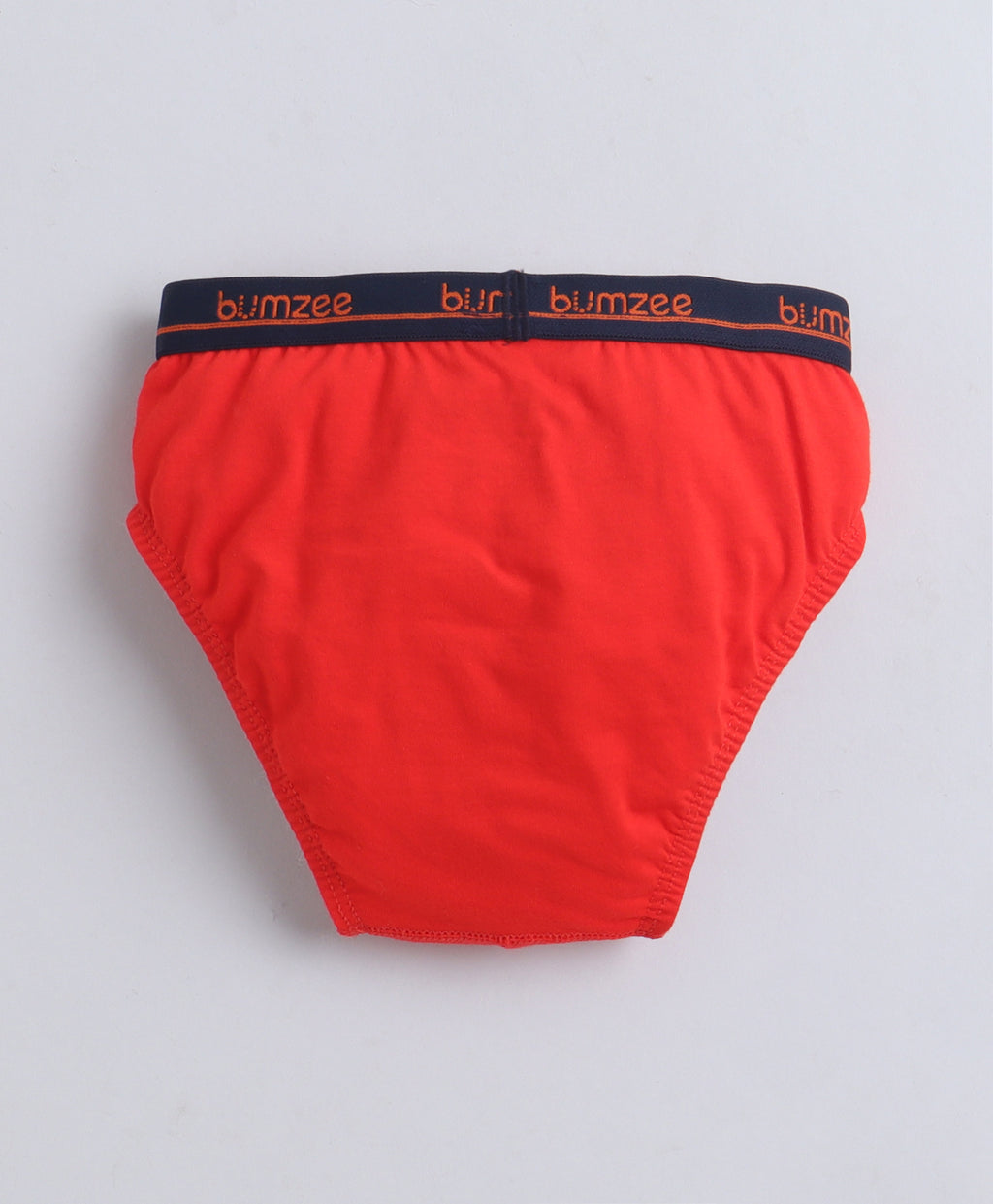 Bumzee Red & Blue Briefs, Pack of 2, Compact Cotton