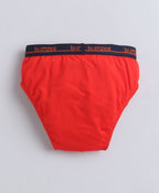 Bumzee Red & Blue Briefs, Pack of 2, Compact Cotton
