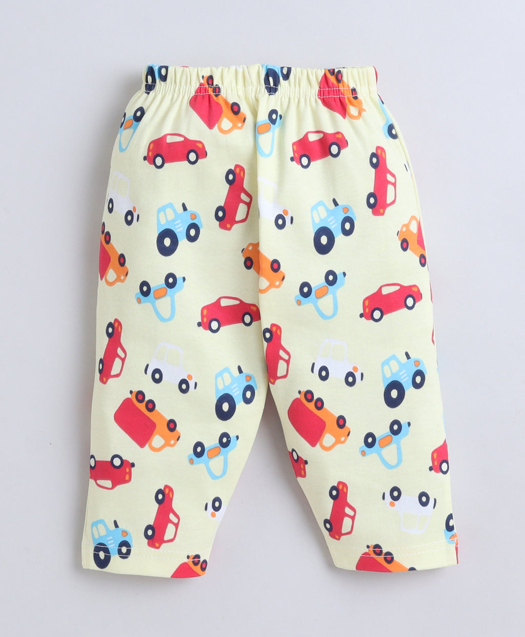 Bumzee Yellow Graphic Print Jabla & Pyjama Set, Full Sleeves, 100% Cotton