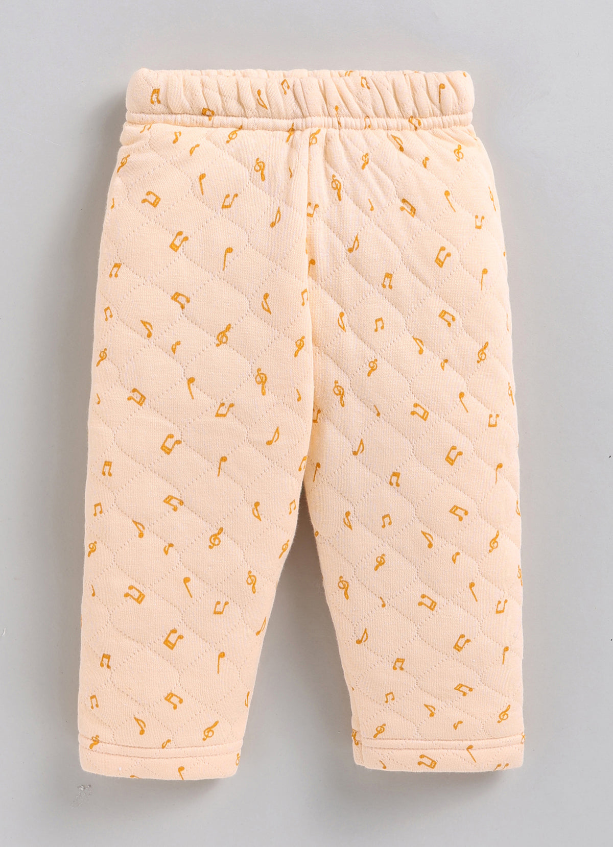 Bumzee Peach Embroidered Winter Set, Full Sleeves, Padded