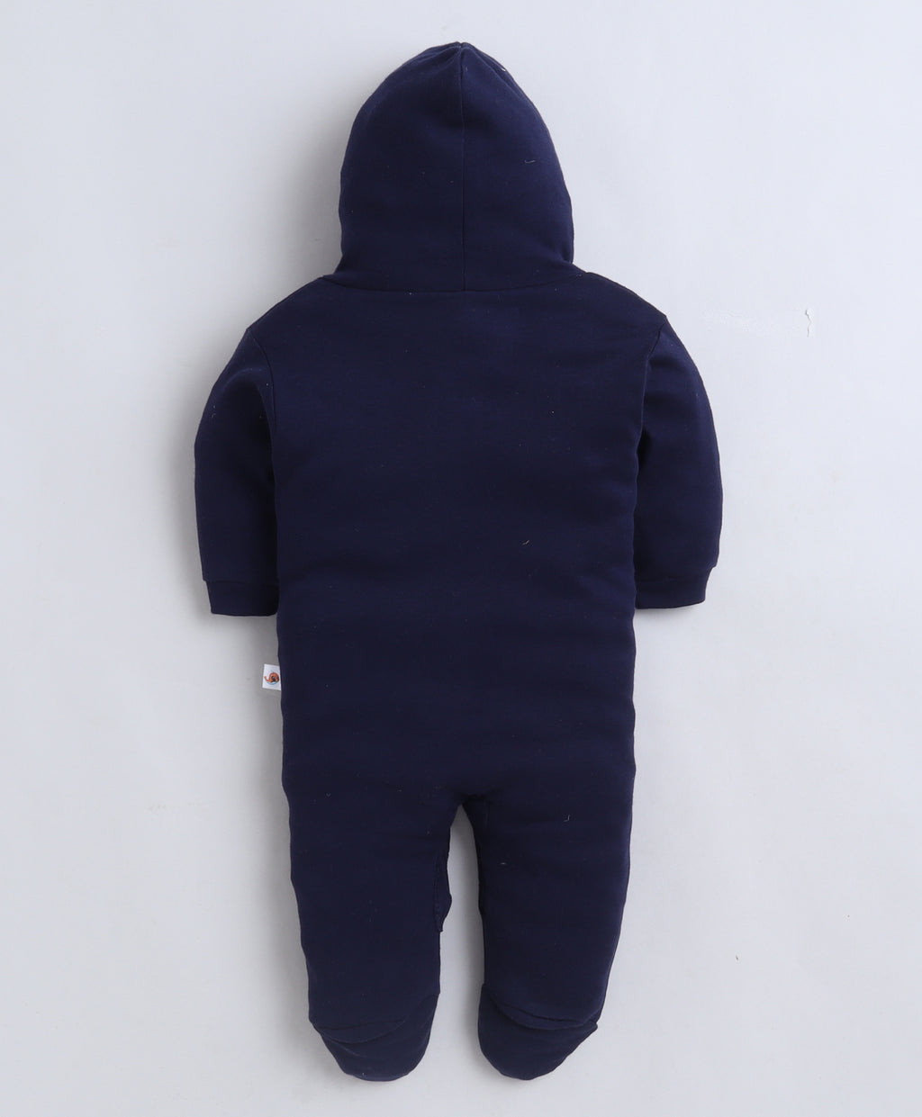 Bumzee Navy & White Graphic Print Sleepsuit, Pack of 2, Full Sleeves, 100% Cotton (Style Peb11728)