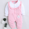Bumzee Pink Sleepsuit, Full Sleeves, 100% Cotton