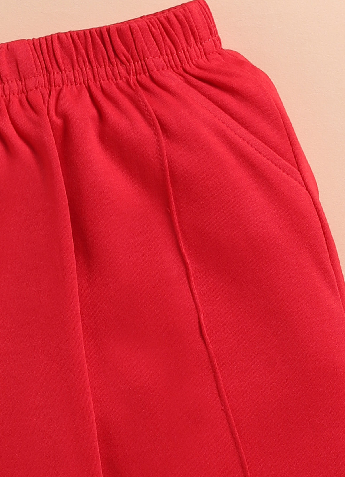 Bumzee White & Red Formal Set, Full Sleeves, 100% Cotton