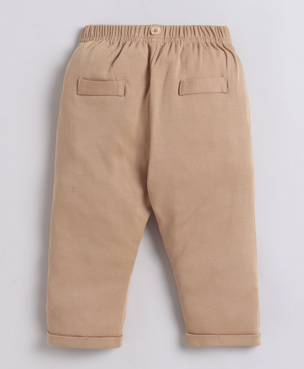 Bumzee Black & Beige Formal Set, Full Sleeves, 100% Cotton, with Suspender