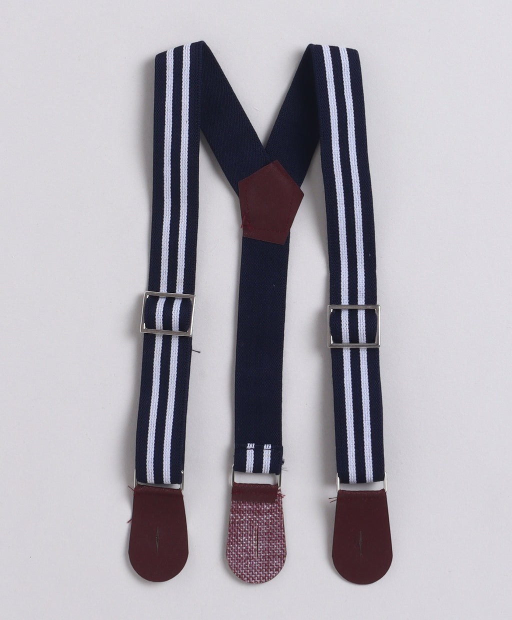 Bumzee Sky Blue & Navy Formal Set, Full Sleeves, 100% Cotton