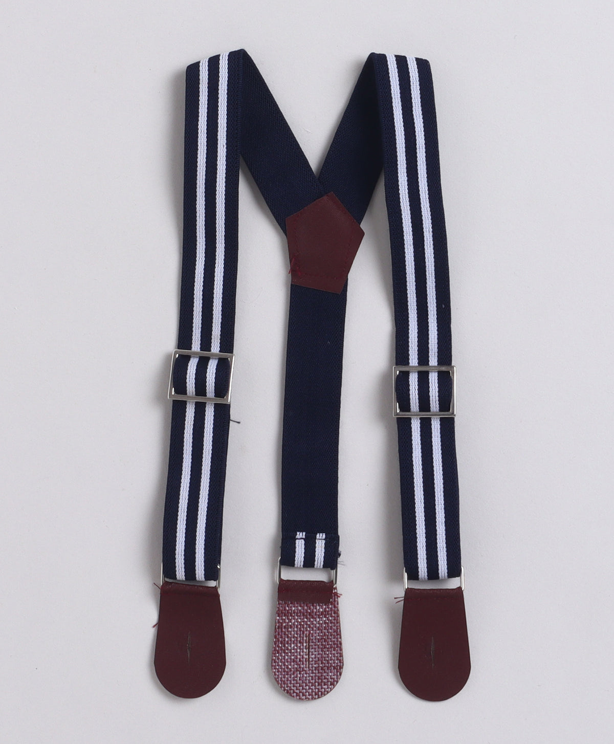 Bumzee Sky Blue & Navy Formal Set, Full Sleeves, 100% Cotton