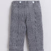 Bumzee Maroon & Grey Formal Set, Full Sleeves, 100% Cotton
