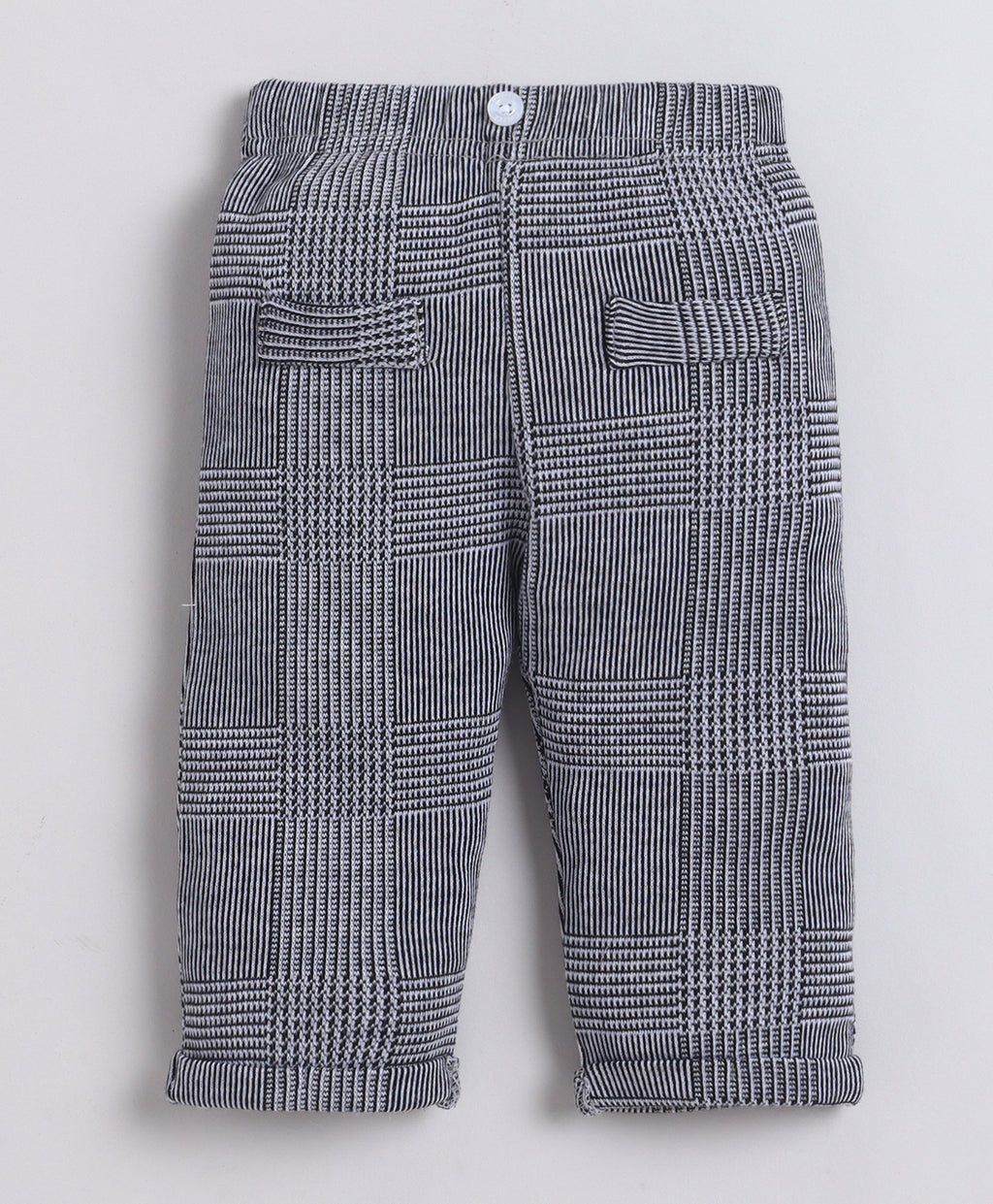 Bumzee Maroon & Grey Formal Set, Full Sleeves, 100% Cotton