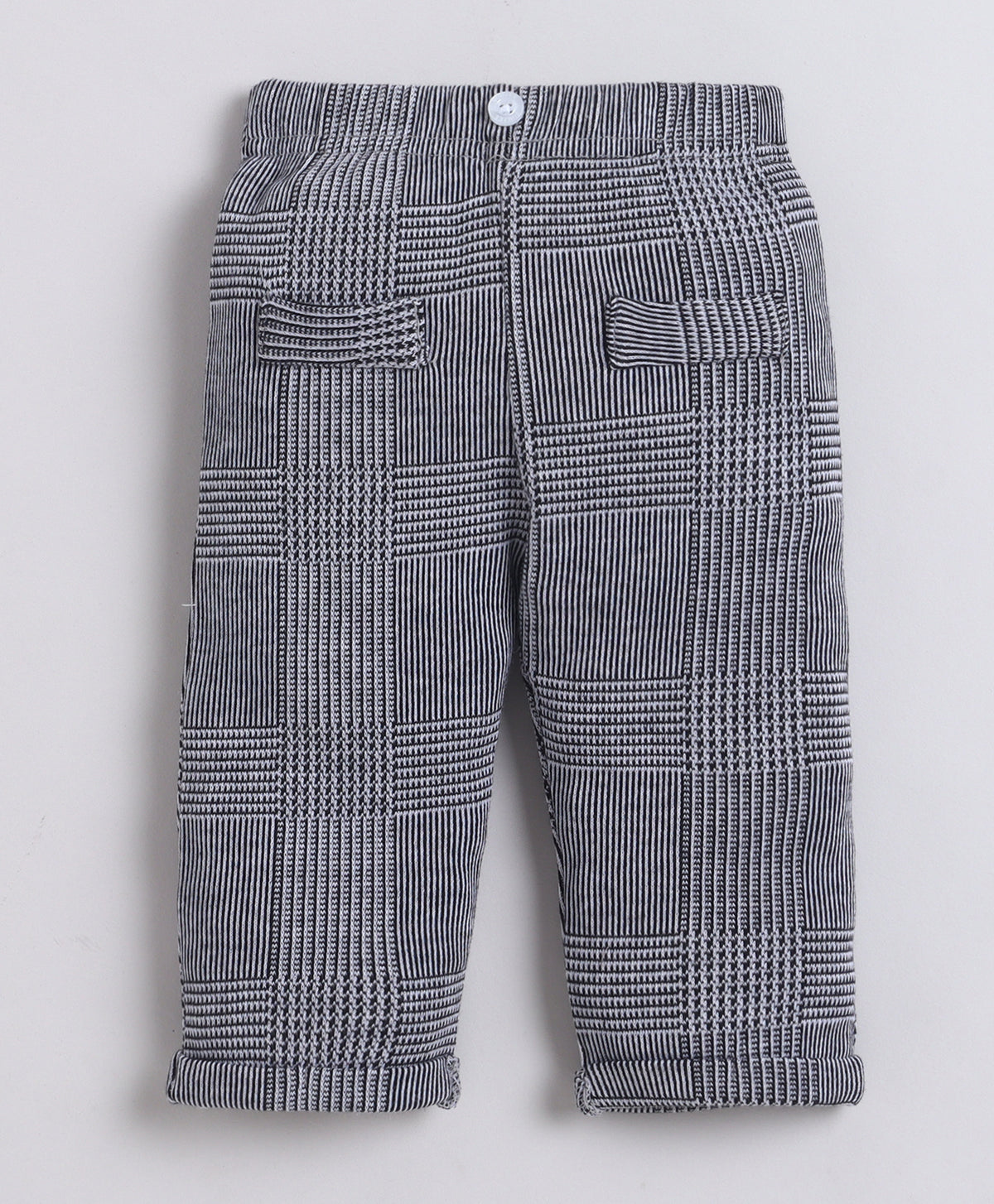 Bumzee Maroon & Grey Formal Set, Full Sleeves, 100% Cotton