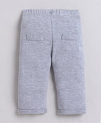 Bumzee White & Grey Formal Set, Full Sleeves, 100% Cotton