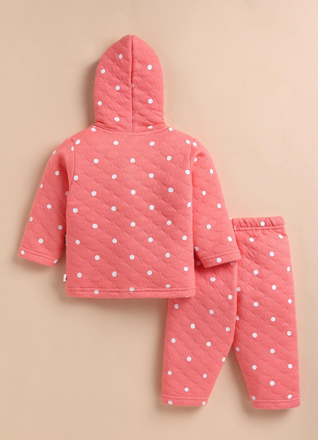 Bumzee Coral Graphic Print Winter Set, Full Sleeves, Padded