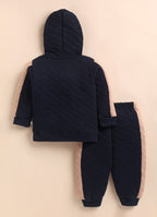 Bumzee Navy Winter Set, Full Sleeves, Padded