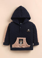 Bumzee Navy Winter Set, Full Sleeves, Padded