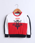 Bumzee Multi Cut & Sew Sweatshirt, Full Sleeves, Cotton Fleece (Style Peb11807)