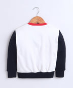 Bumzee Multi Cut & Sew Sweatshirt, Full Sleeves, Cotton Fleece (Style Peb11807)