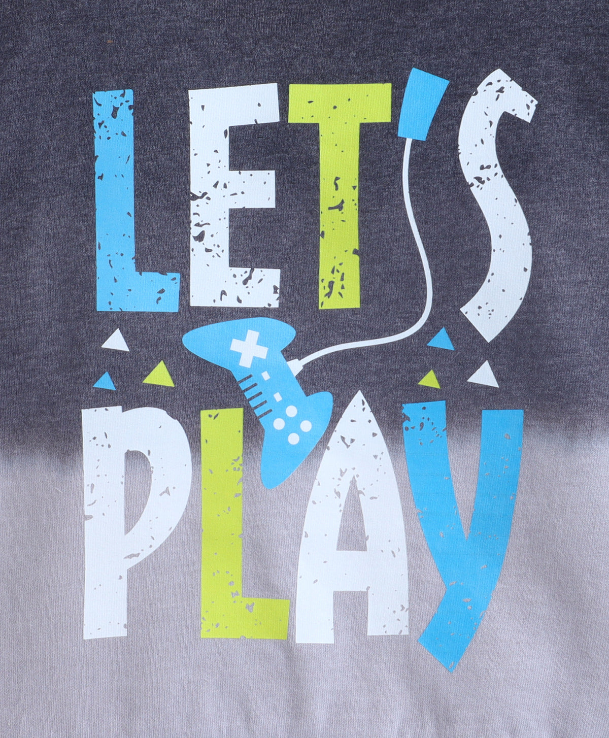 Bumzee Grey Tie & Dye Sweatshirt, Full Sleeves, Cotton Blend