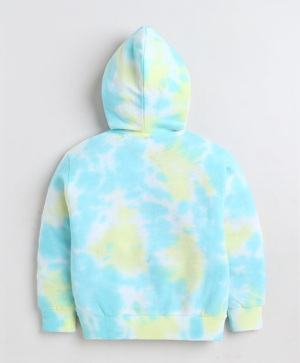 Bumzee Multi Tie & Dye Sweatshirt, Full Sleeves, Cotton Blend, Hooded (Style Peb11819)