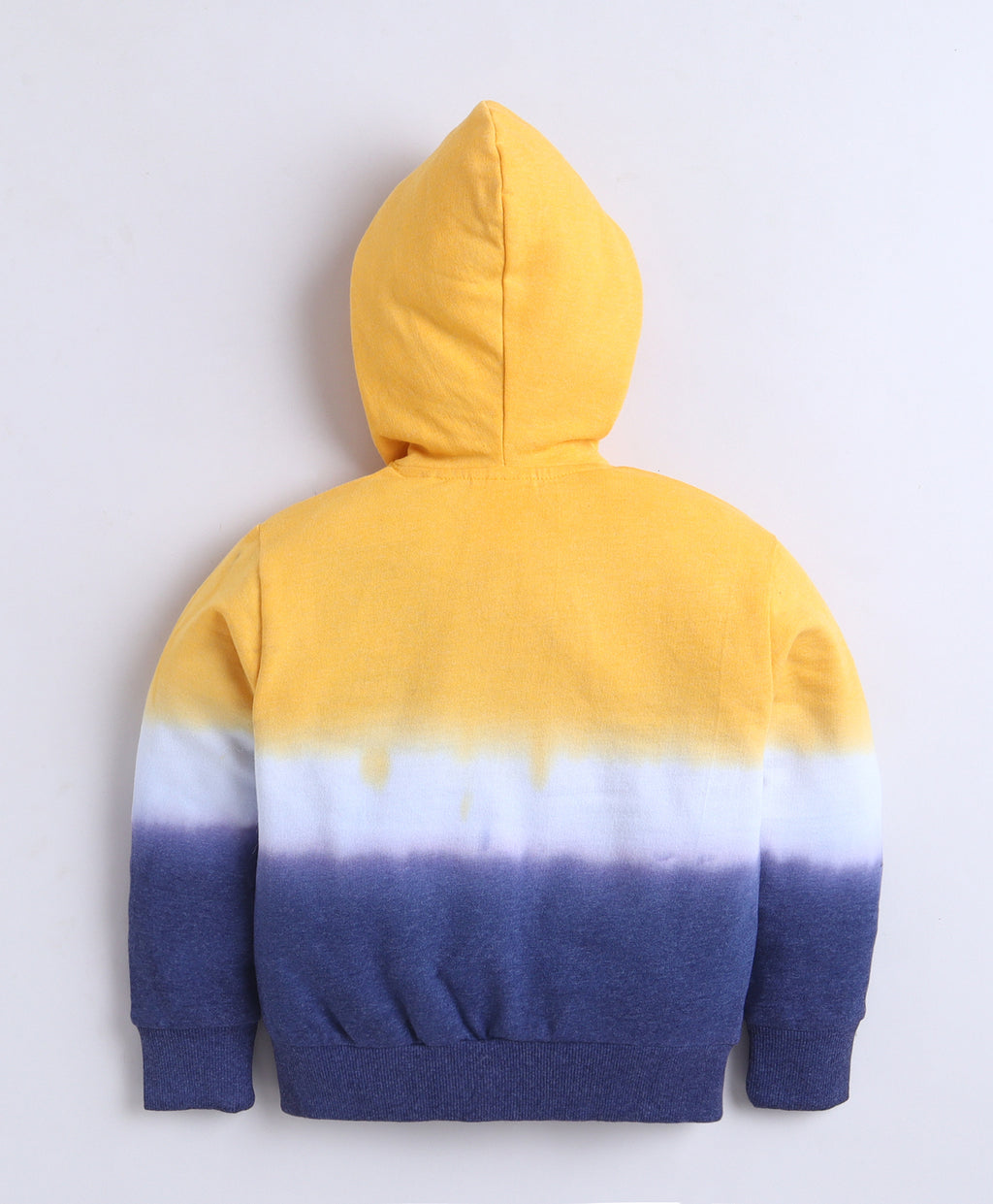 Bumzee Multi Tie & Dye Sweatshirt, Full Sleeves, Cotton Blend, Hooded (Style Peb11821)