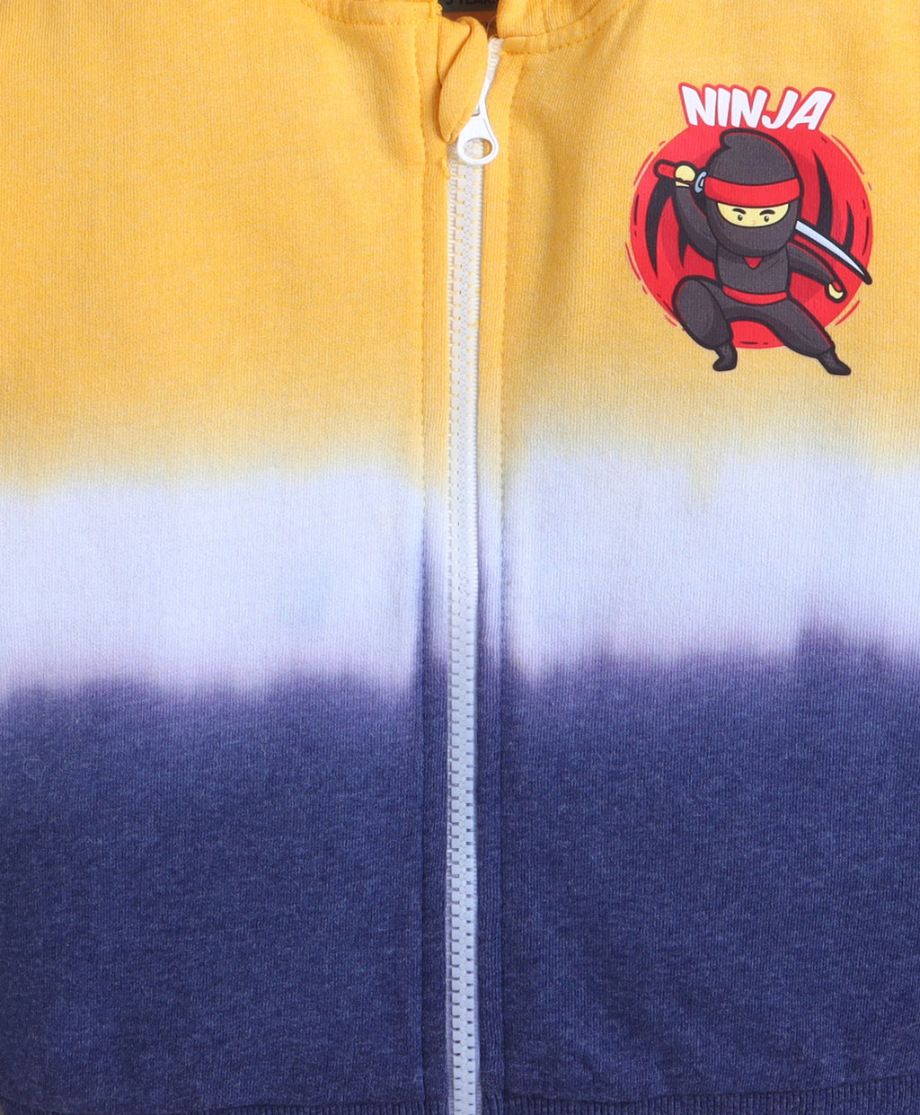 Bumzee Multi Tie & Dye Sweatshirt, Full Sleeves, Cotton Blend, Hooded (Style Peb11821)