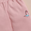 Bumzee White & Peach Animal Print Winter Set, Full Sleeves, 100% Cotton