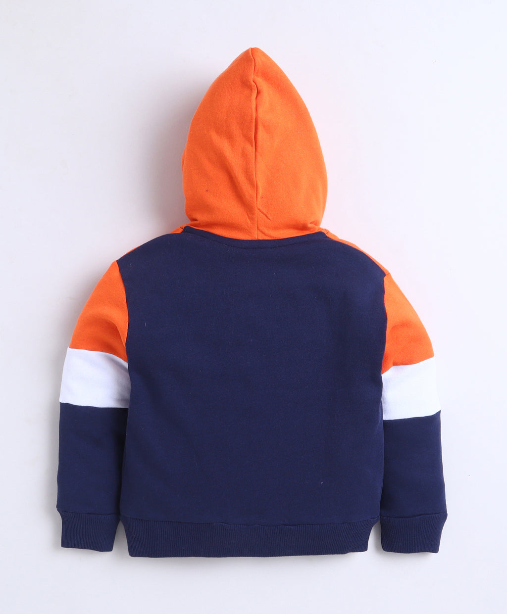 Bumzee Multi Patch Sweatshirt, Full Sleeves, Cotton Fleece