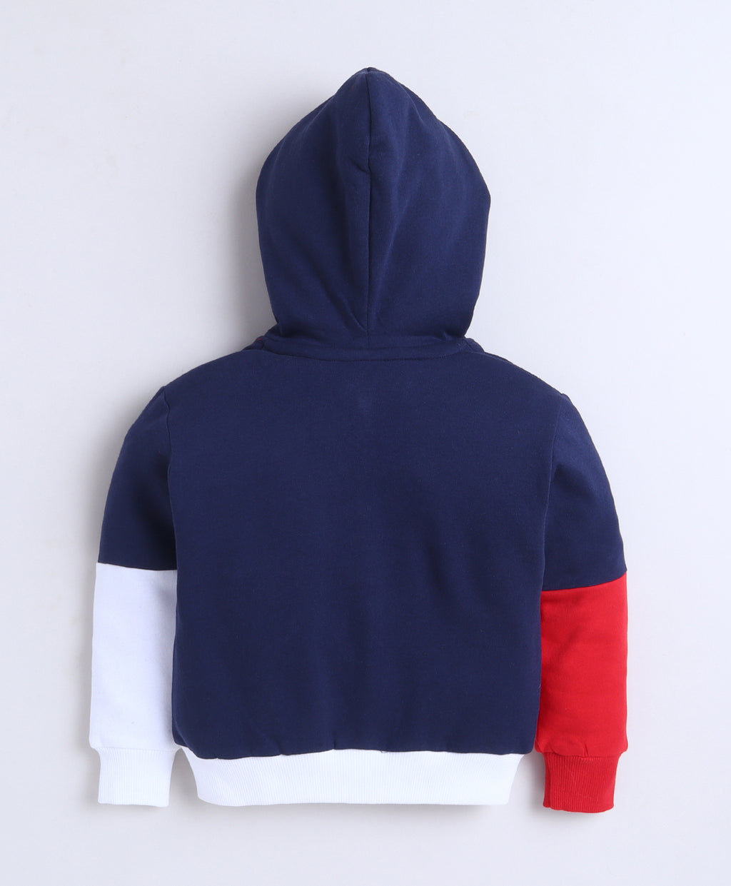 Bumzee Multi Cut & Sew Sweatshirt, Full Sleeves, Cotton Fleece, Hooded