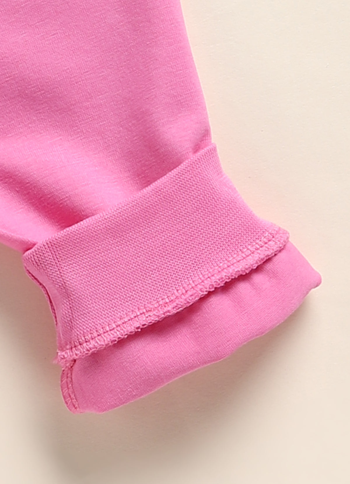 Multi & Pink Striped T-Shirt & Pyjama Set, Full Sleeves, 100% Cotton