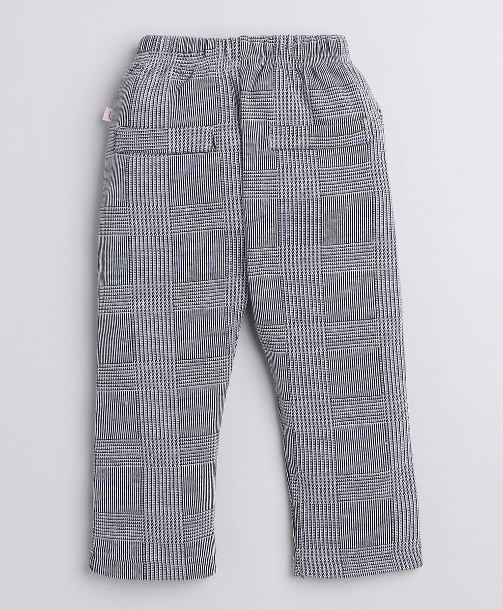 Bumzee Grey & White Formal Set, Full Sleeves, 100% Cotton