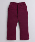 Bumzee Maroon & White Formal Set, Full Sleeves, 100% Cotton