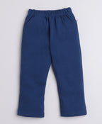 Bumzee Navy & White Formal Set, Full Sleeves, 100% Cotton
