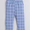 BUMZEE Sky Blue & White Boys Full Sleeves Shirt Waistcoat & Pant Set With Applique Bow