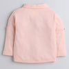 Boys 100% Cotton Solid Formal Set - Navy & Peach