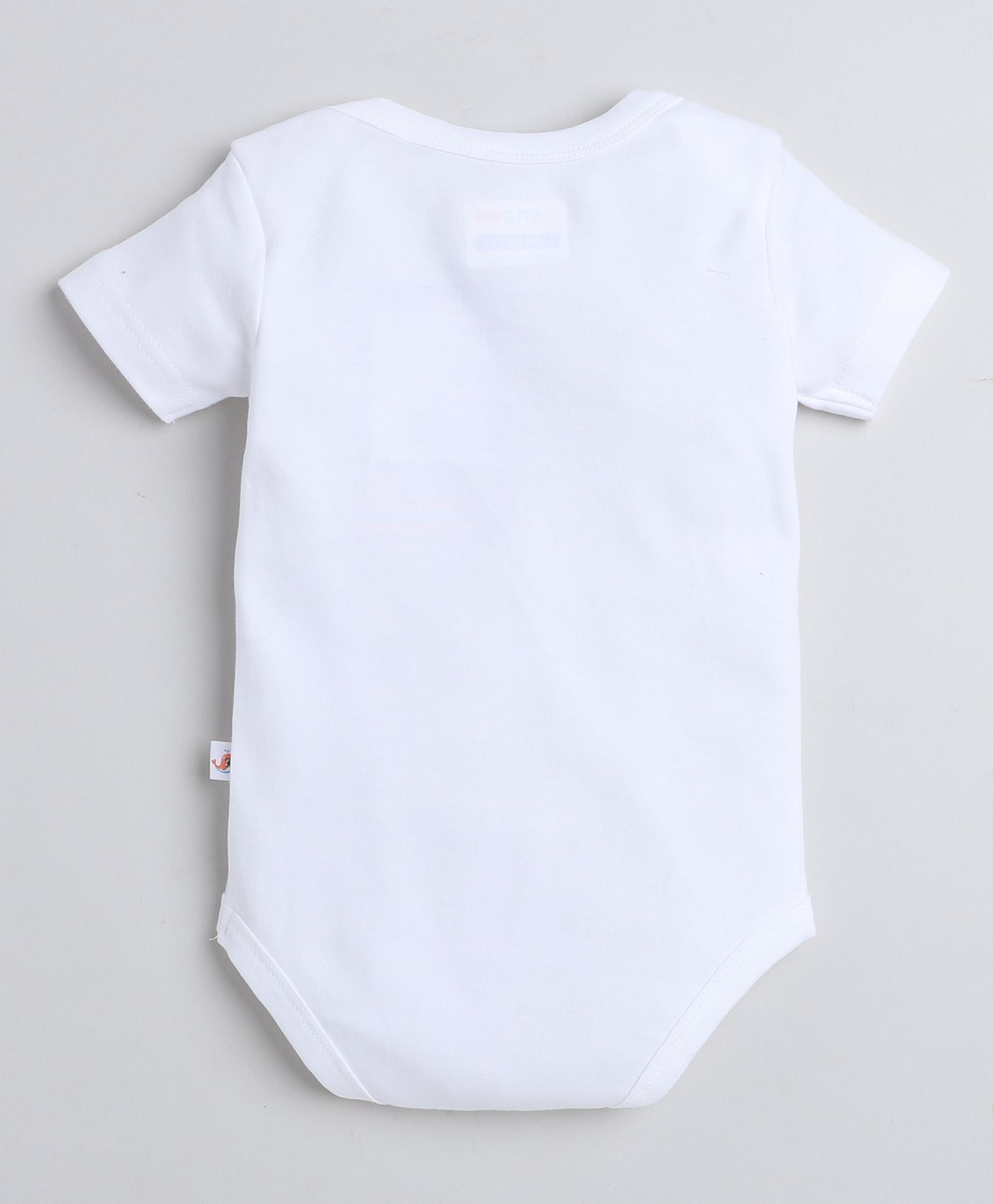 Girls 100% Cotton Graphic Bodysuit & Skirt Set - White & Pink