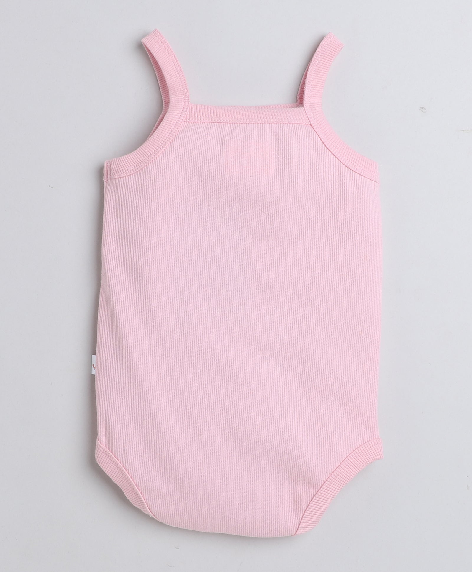 Girls 100% Cotton Floral Bodysuit & Skirt Set - Pink & White