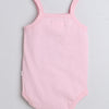 Girls 100% Cotton Floral Bodysuit & Skirt Set - Pink & White