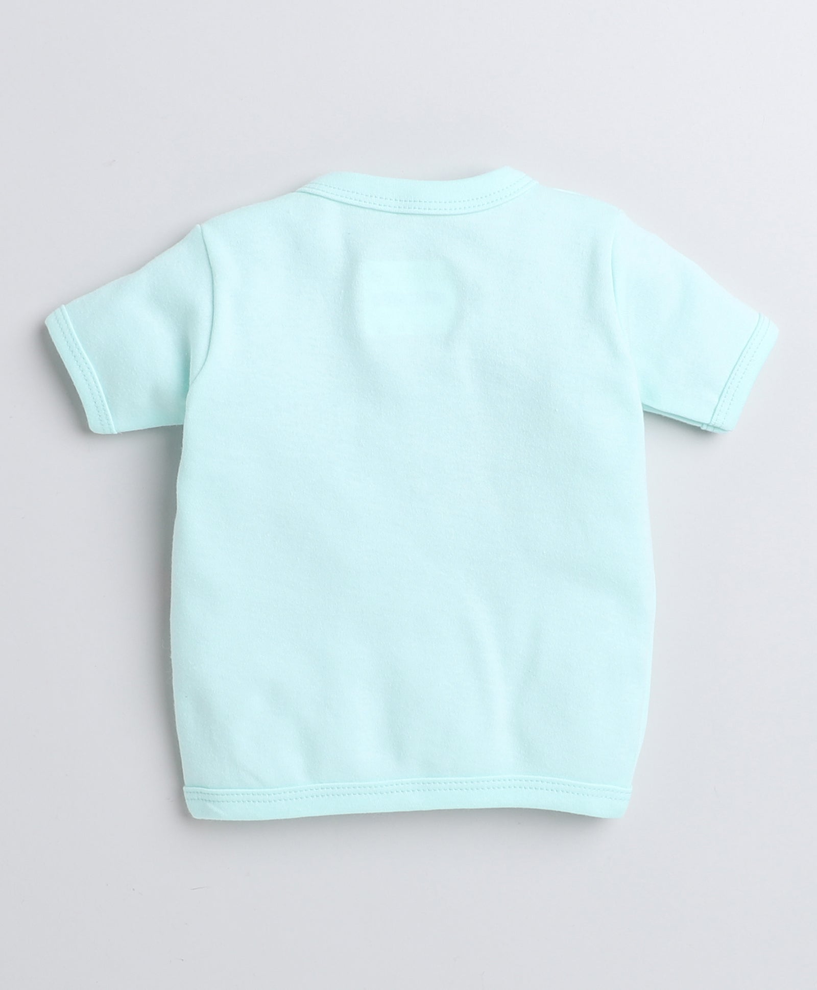 Green & White Girls Half Sleeves Jablas Pack Of 3
