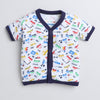 Navy & Multi Boys Half Sleeves Jablas Pack Of 3