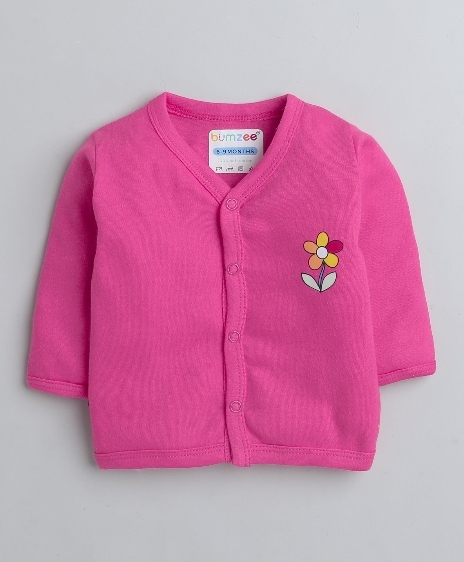Pink Girls Full Sleeves Jablas Pack Of 3