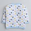 Blue & White Girls Full Sleeves Jablas Pack Of 3